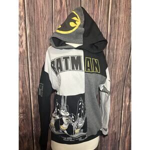 Looney Tunes Batman Men's Graphic Hoodie Sweatshirt, Multicolor Size S(34-36)